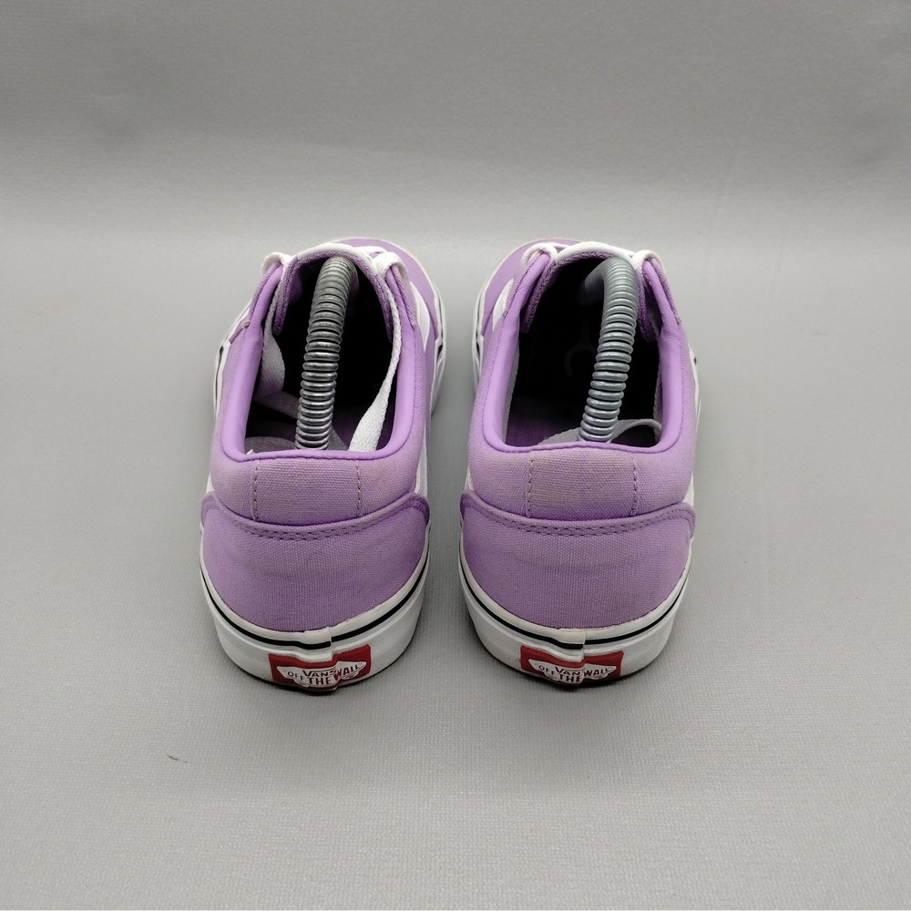 Vans Ward Low Top Lavender Purple Canvas Skate Sneakers Womens Size 8.5 Casual - Picture 7 of 9